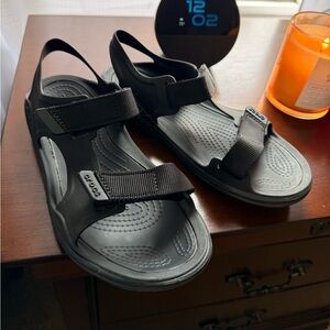 Crocs Black Sandals